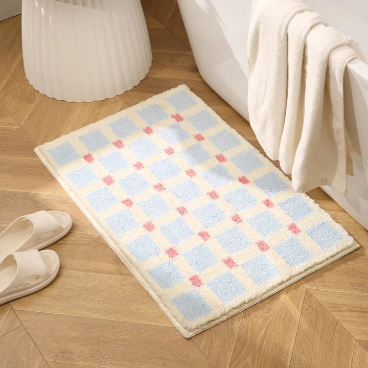 Lang Tufting Gitter Bade Matte | Skanto