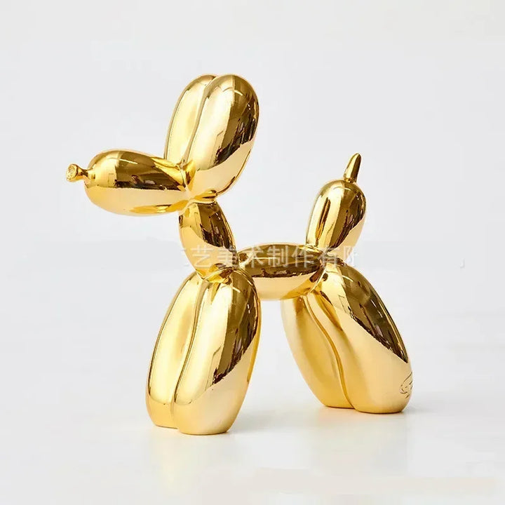 Skanto | Nordisk Ballonghund Skulptur Harpiks Dyreskulptur Kunst Skulpturer og Figurer Håndverk Hjem Innredning Rom Desktop Tilbehør