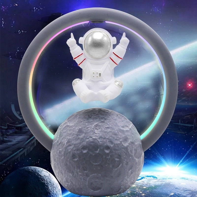 Skanto | Leviterende astronaut Bluetooth høyttalerlampe