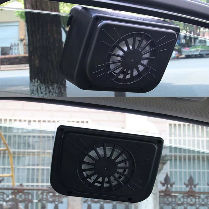 Skanto | Solar-Drevet Bil Ventilasjonsvifte for Luktopprydding og Røykfjerning