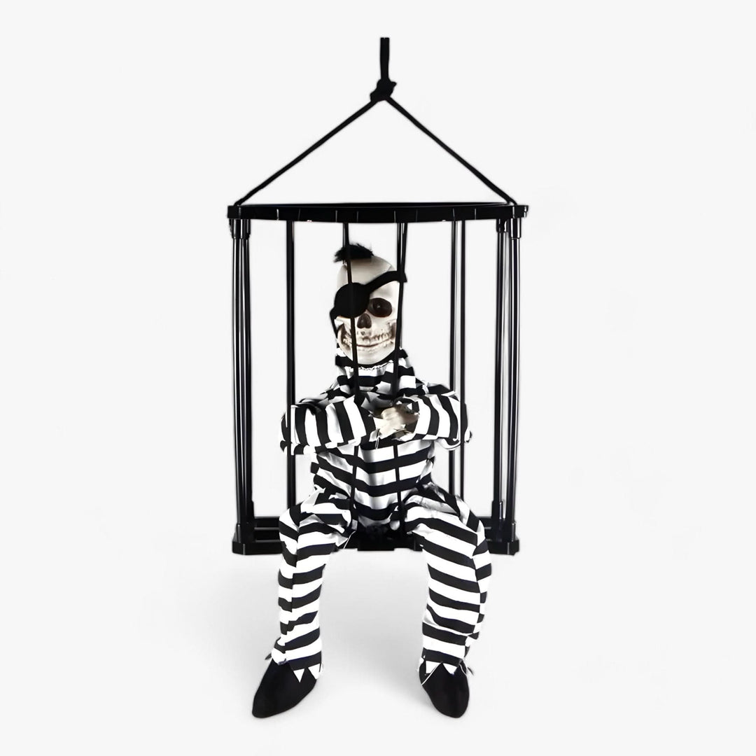 Skanto | Alice | Creepy Animatronic Captive Skeleton