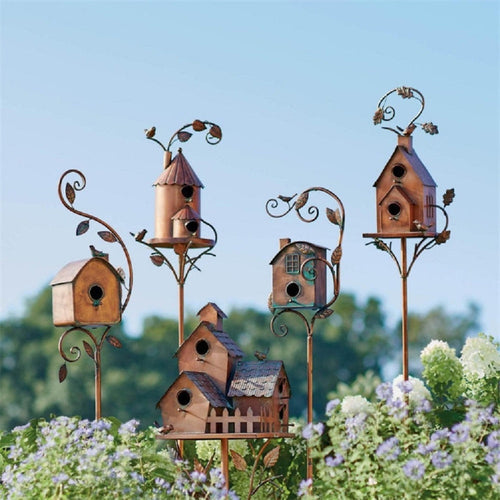 BirdHaven dekorativ fuglehus for hagen Skanto