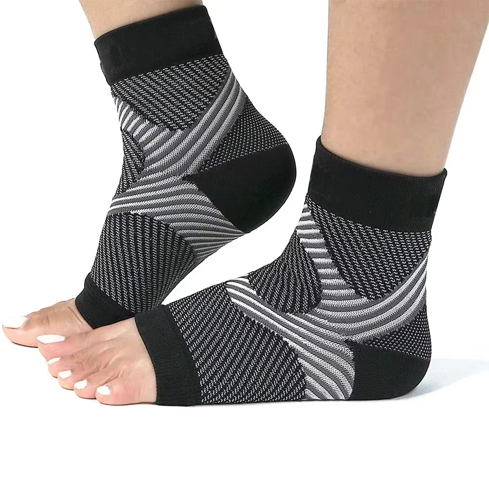 Skanto | Plantar Fasciitis Natt Kompresjonssokker med Hæl- og Bue Støtte