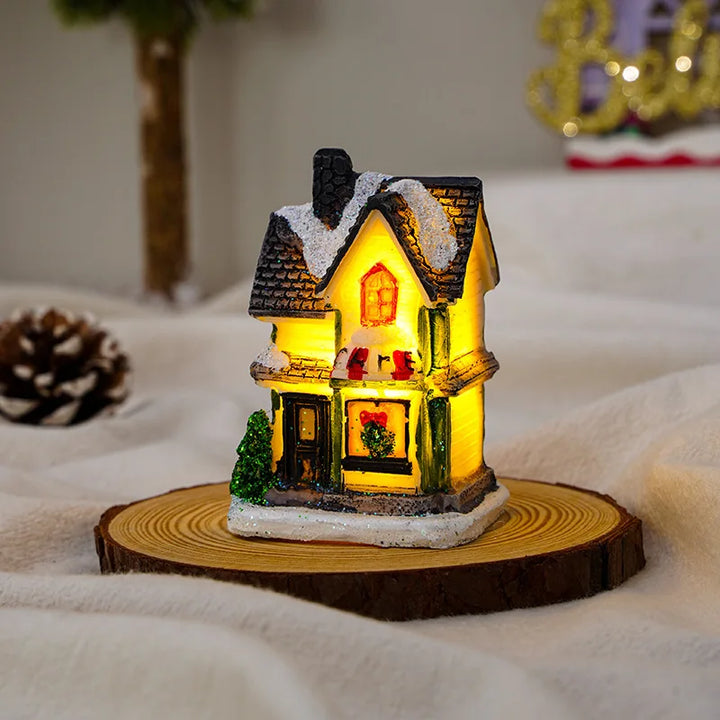 Skanto | ChristmasGlow – Hengende belyst juledekorasjon med elegant rund dekorativ design