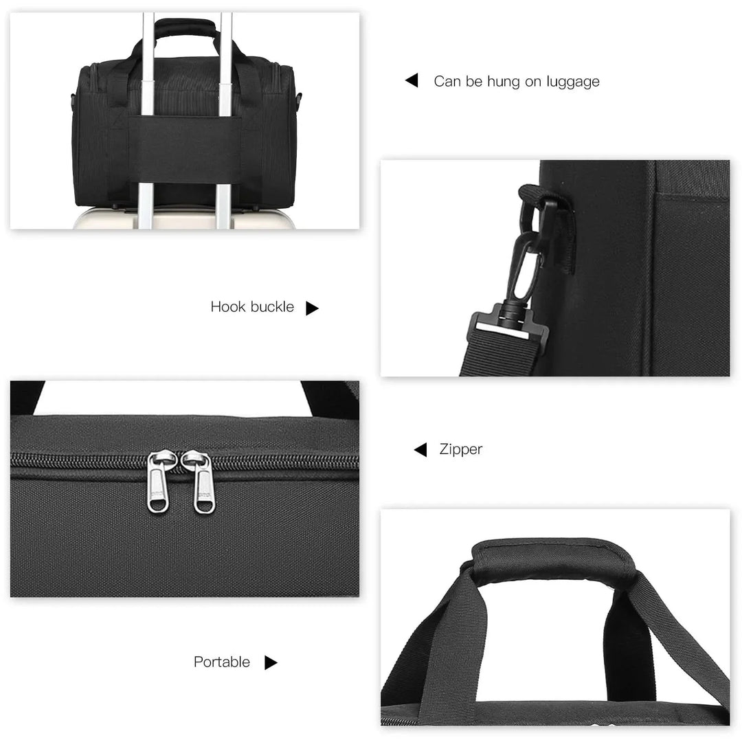 Skanto | KONO REISEVESKE – Håndbagasje 40x20x25 cm for flyvninger – Kompatibel med Ryanair og andre flyselskaper