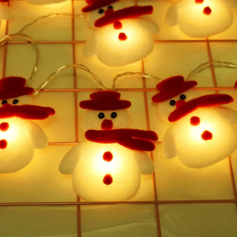 Skanto | FrostyGlow – Snømann Julelys og Hengende Ornamenter