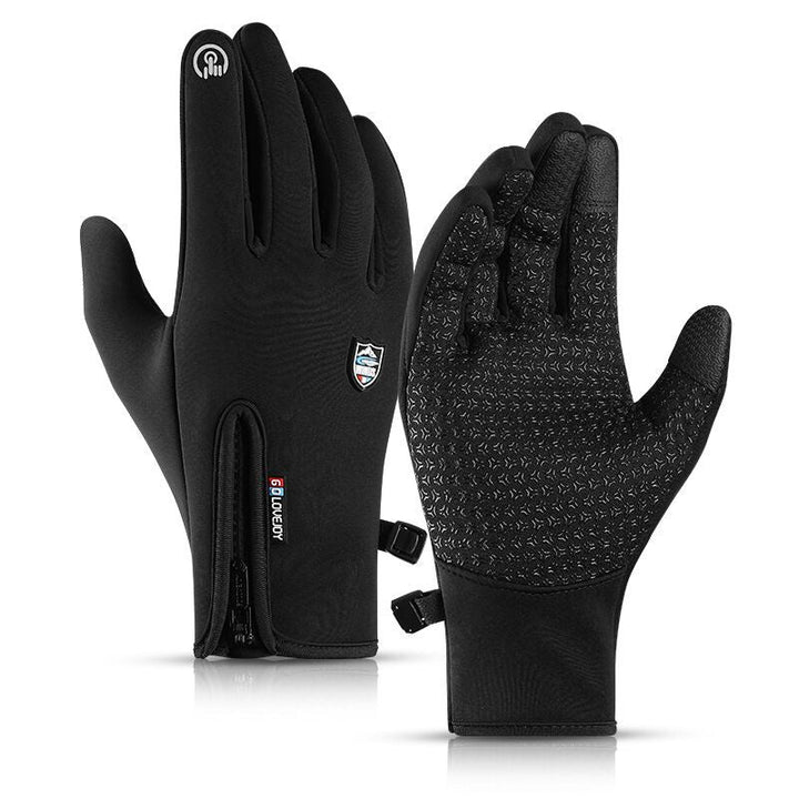 Vinter vanntette termiske touchskjermhansker