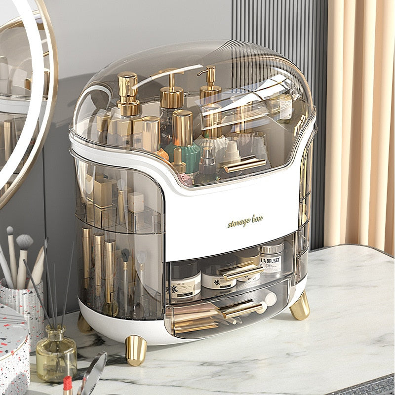 BeautyEssence Organizer – Stilfull Makeup Oppbevaring for Deg Skanto
