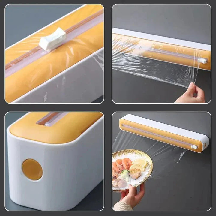 Skanto | Film dispenser med kniv for enkel kutting av mat og aluminiumsfolie