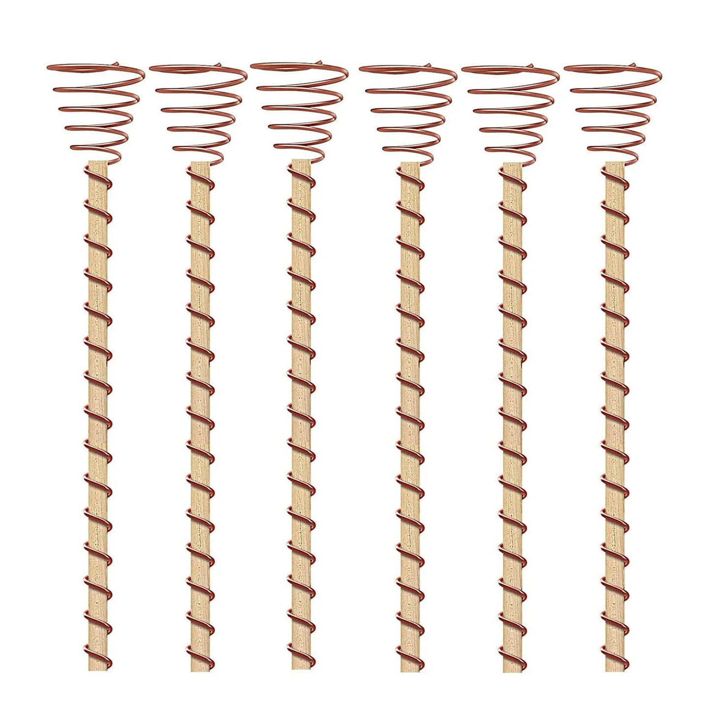 Norvo | VerdoraFlux Elektrokultur Planteantenner | Kobbervekststenger for Hage- og Potteplanter | Fremme Plantevekst Uten Gjødsel