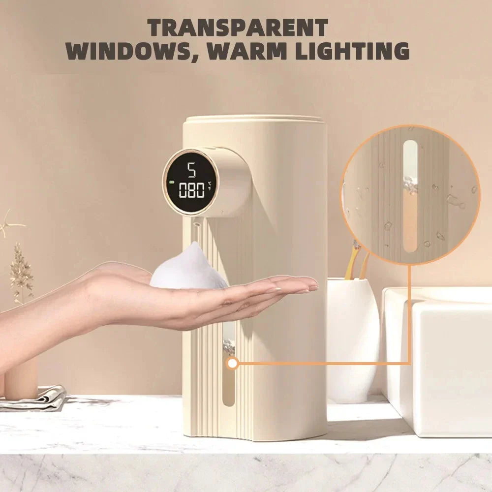 Skanto | LED Skjerm Bevegelsessensor Automatisk Såpe Skum Dispenser