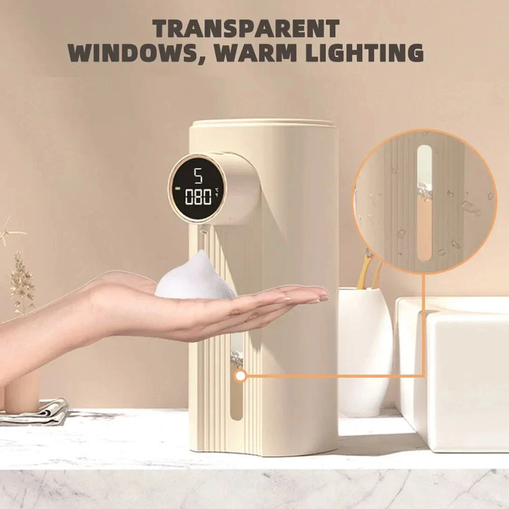 Skanto | LED Skjerm Bevegelsessensor Automatisk Såpe Skum Dispenser