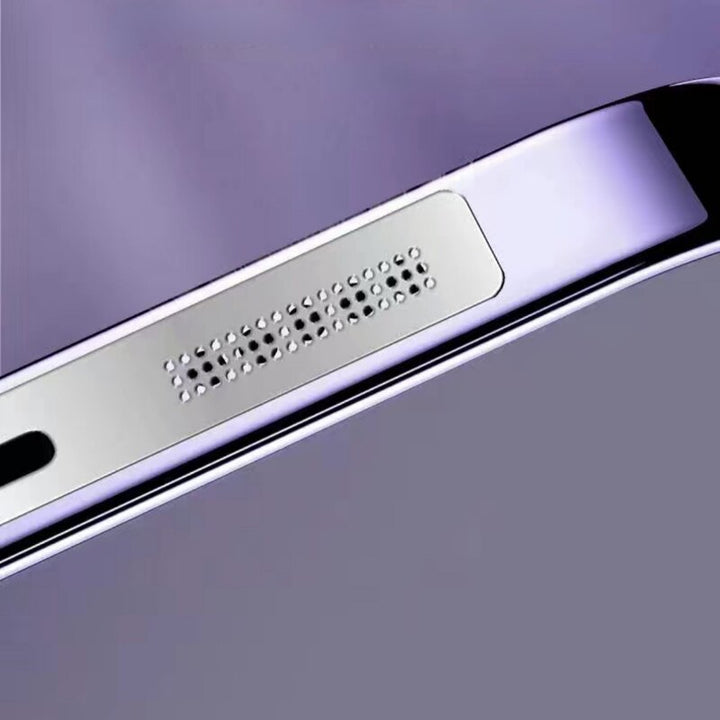 Skanto | 8pcs Metall Telefon Høyttaler Støvfritt Klistremerke Nett