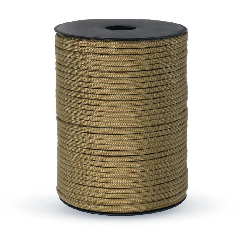 Skanto | 550 Militærstandard Paracord Seil: 100m 4mm Utendørs overlevelsesutstyr for fallskjerm, telt, lanyard, belte - 9-kjerne snor for camping & nødsituasjoner