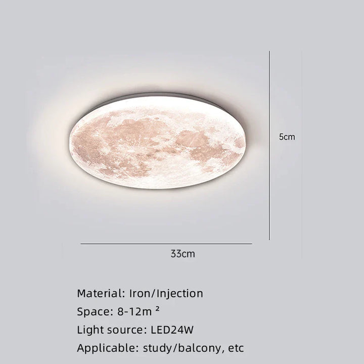 Måneoverflate Kunstnerisk Moderne Taklampe | Skanto