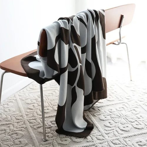 Skanto | NordLuxe | Jacquard Kastepledd | Imitasjon Cashmere | Myk & Varm | Sofa Kaste & Sengeteppe i Nordisk Stil