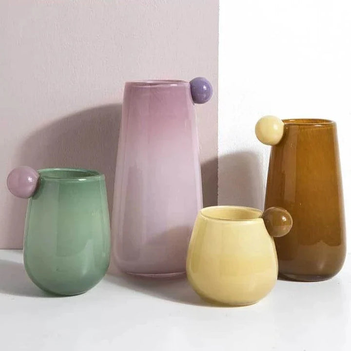 Globe Glass Chubby Vase | Skanto