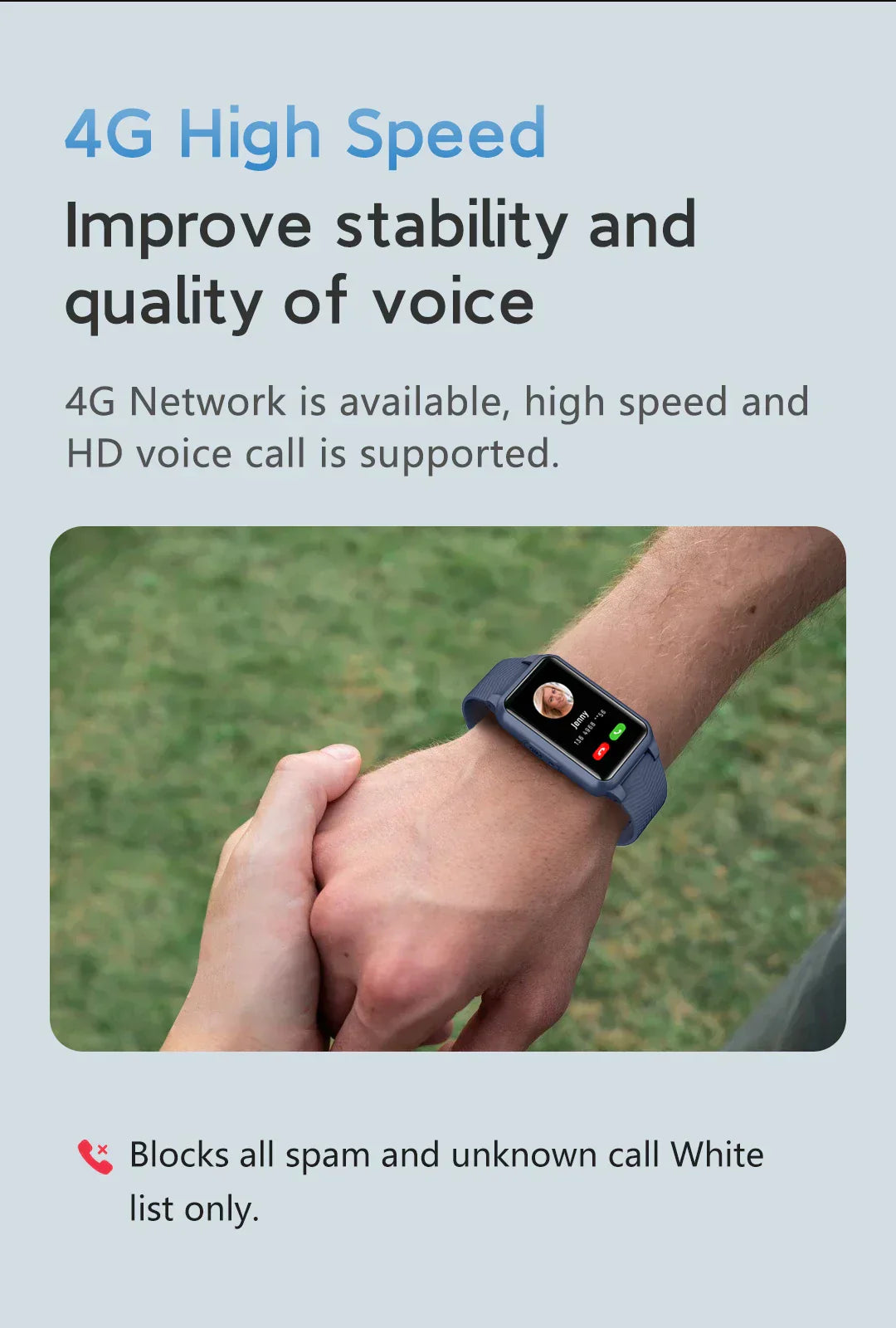 Senior Safety Watch med fallregistrering og GPS – Smart Care Smartklokke | Skanto