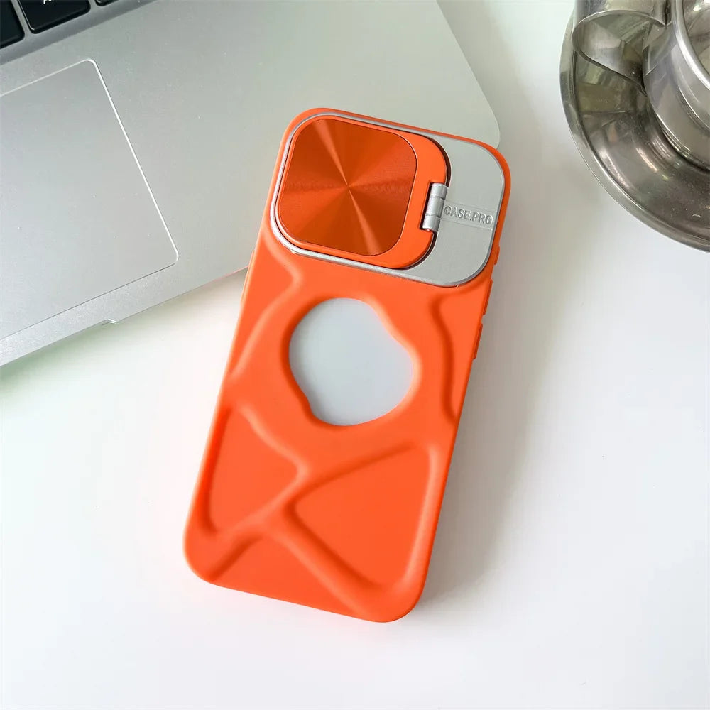 Skanto | Magsafe Silikon Linse Flip iPhone Etui