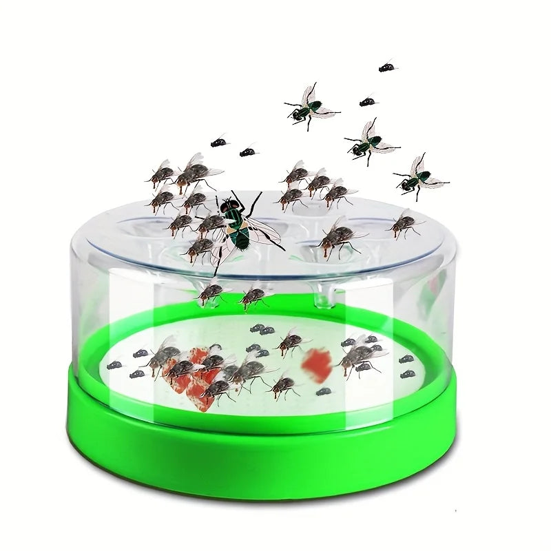 Skanto | Fly Trap EcoTrap 7 | Gjenbrukbar & Giftfri | Uten Elektrisitet & Kjemikalier | Med 7 Innganger for effektiv fluebekjempelse