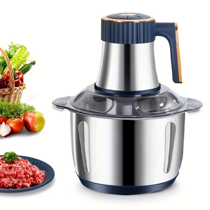 Skanto | 5-quart 6-second electric meat grinder with 5-speed control and stainless steel blades