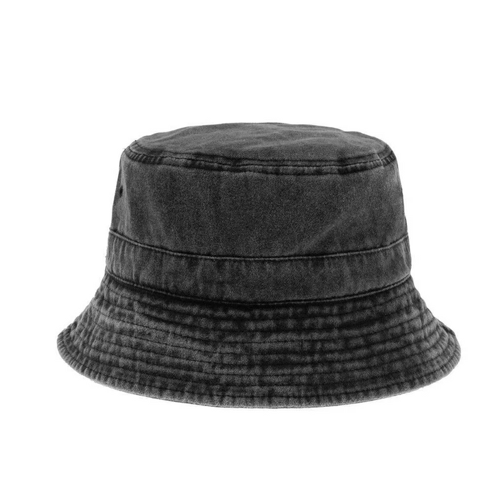 Skanto | Allsidig Denim Buckethatt - Unisex, Faltbar & Stilig