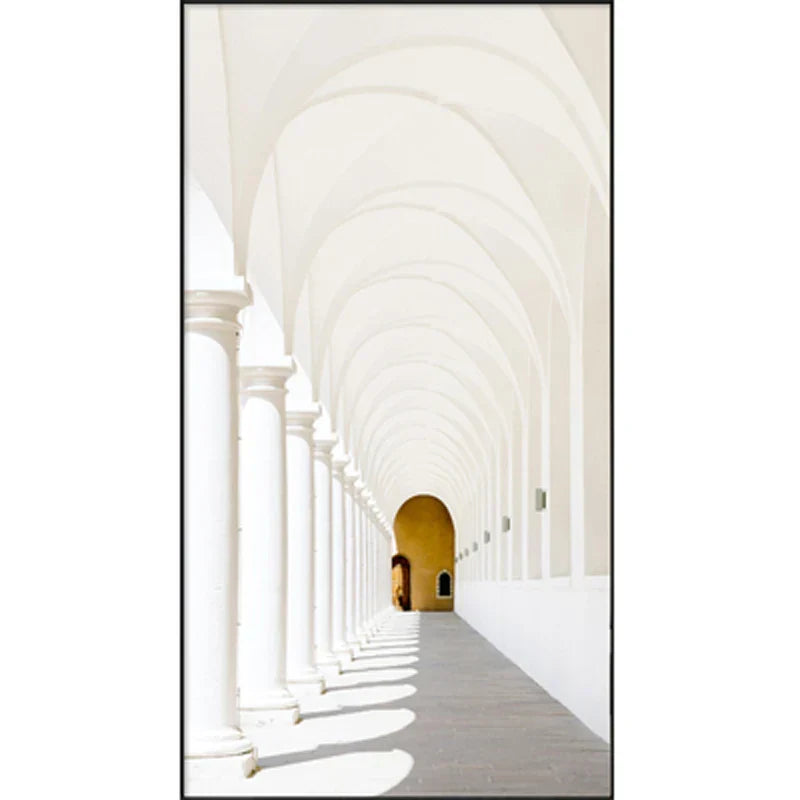 Modern Abstract Minimalist Arch Motifs Architecture Wall Art Fine Art Canvas Prints Pictures for Entry Hall Foyer Living Room Home Office Decor | Skanto
