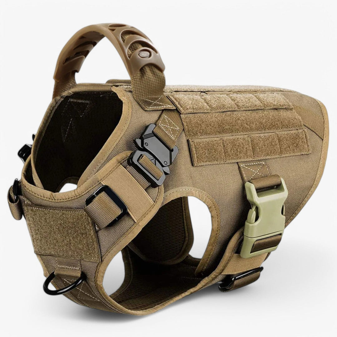 Skanto | KrachtGrip Hundesele – Justerbar Taktisk Sele for Trening & Turer