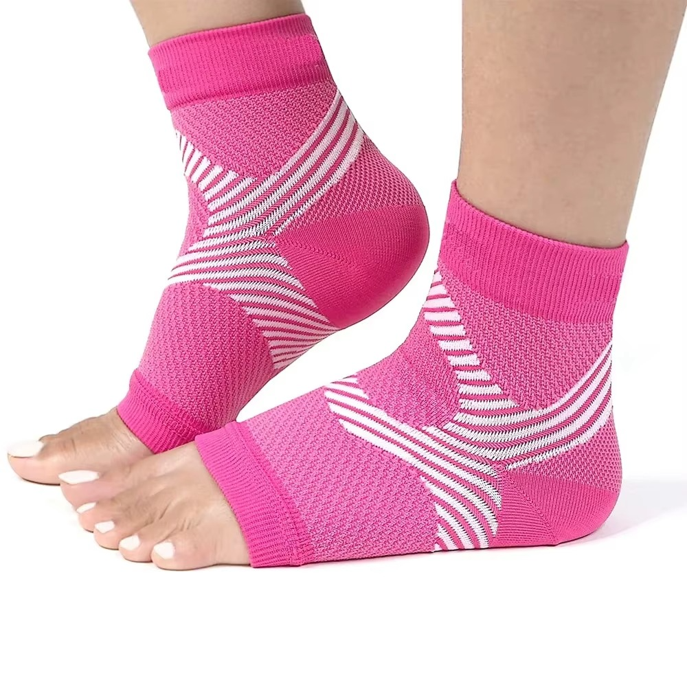 Skanto | Plantar Fasciitis Natt Kompresjonssokker med Hæl- og Bue Støtte