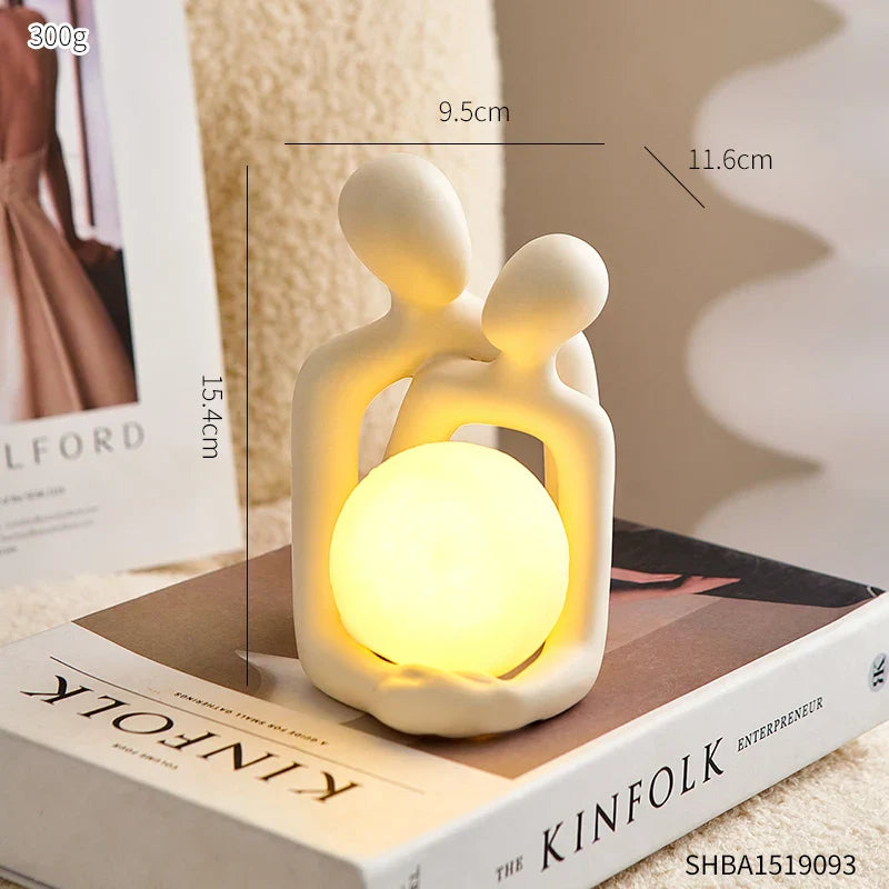 Eternal Bond Love Couple Night Decor Lamp | Skanto