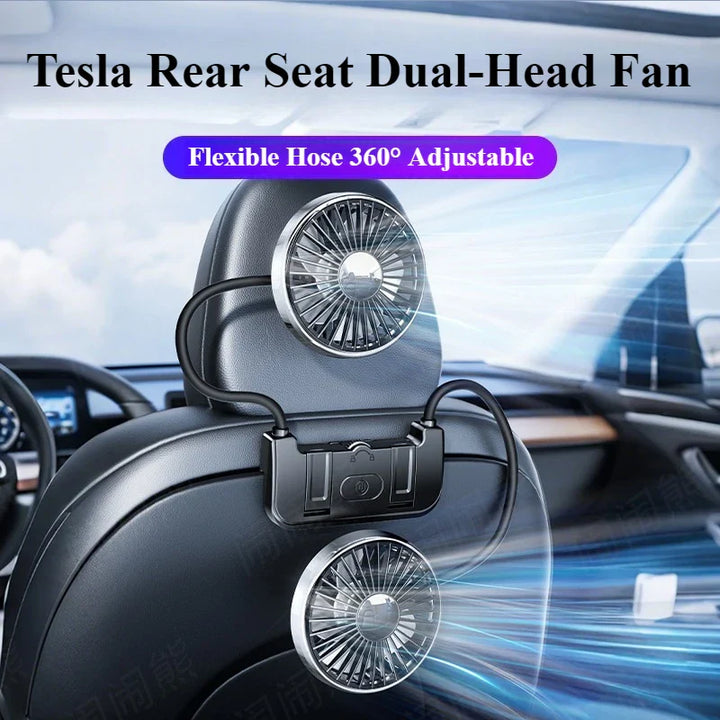 Frendorf | Dual-Head Baksetefan – Eary – (USB-C Oppladbar)