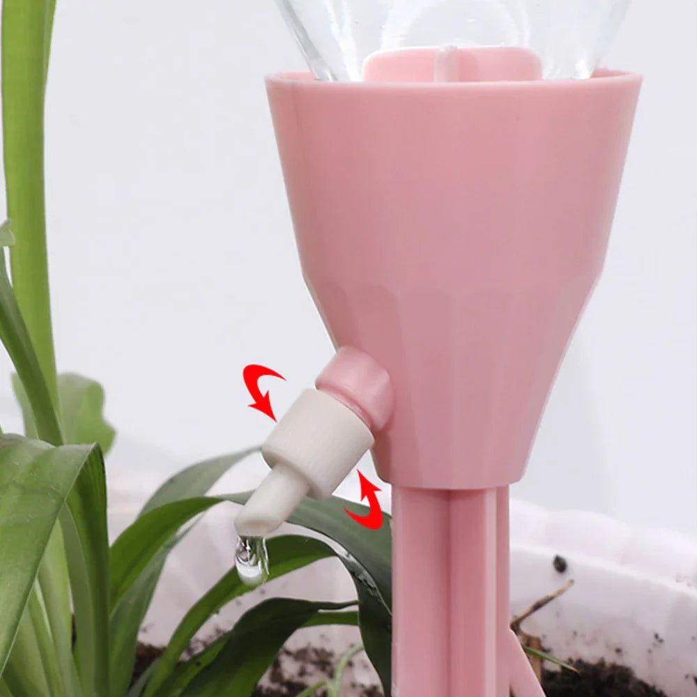Skanto | Automatisk Plant Vanning System med Flaske Tilkobling – Effektiv Dryppvanning for Plantepleie