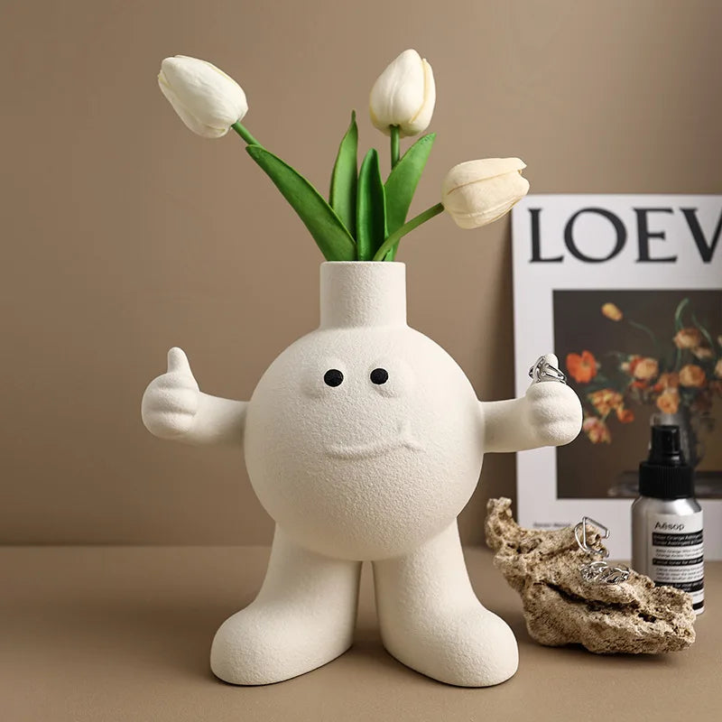 Karakter Keramikk vase | Skanto