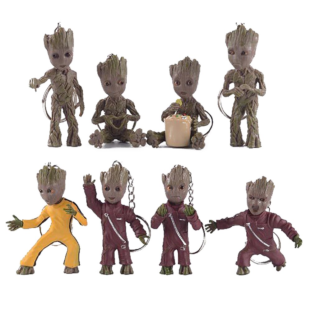 Skanto | Cartoon Stor Miniature Figur: Lekfull Kontor Dekorasjon