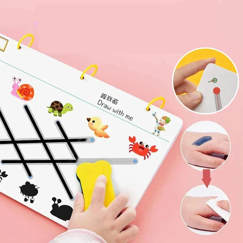 Norvo | Magisk Sporings-arbeidsbok-sett for Barn