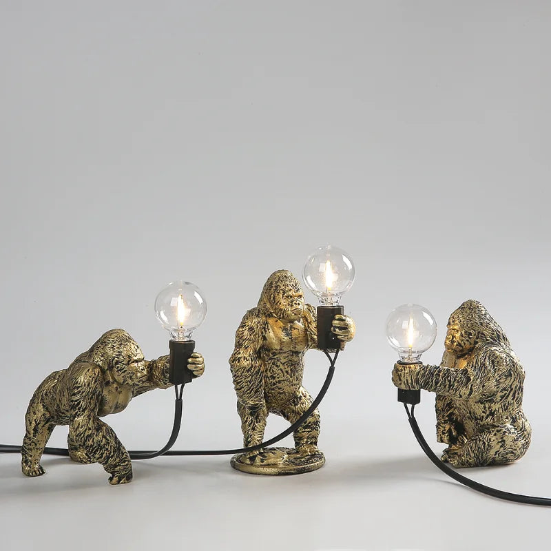 Skanto | Sint Gorilla Bord Nattlampe