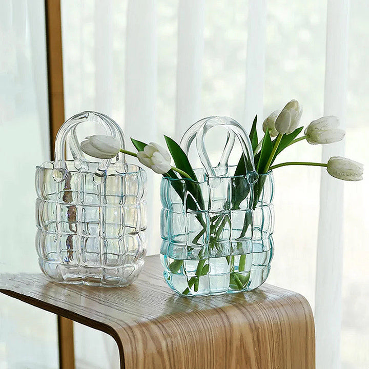 Glass Bag Vase | Skanto