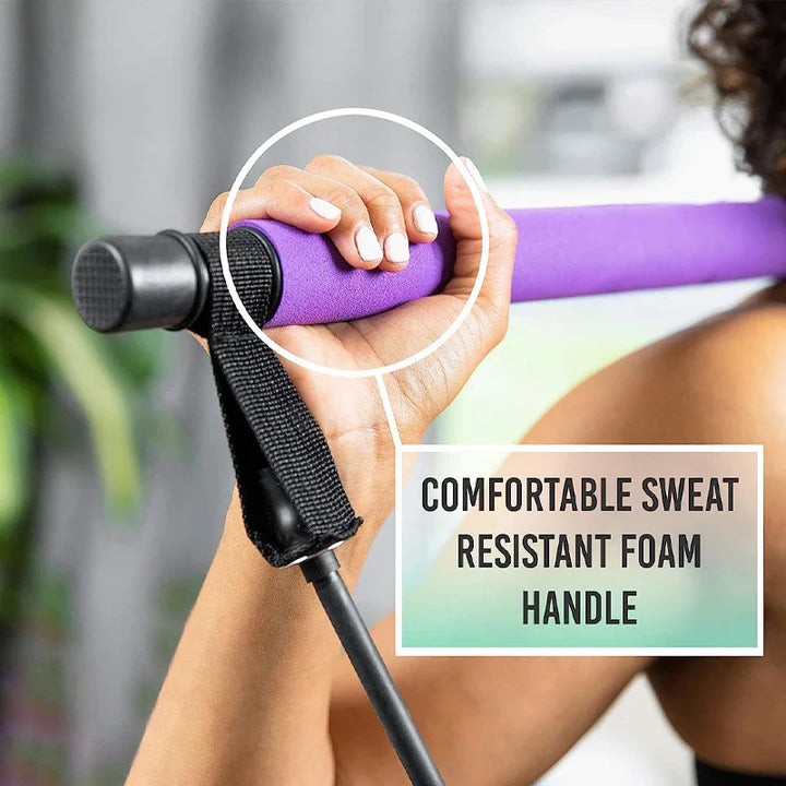 Skanto | Multifunksjonell Elastisk Pilatesstang
