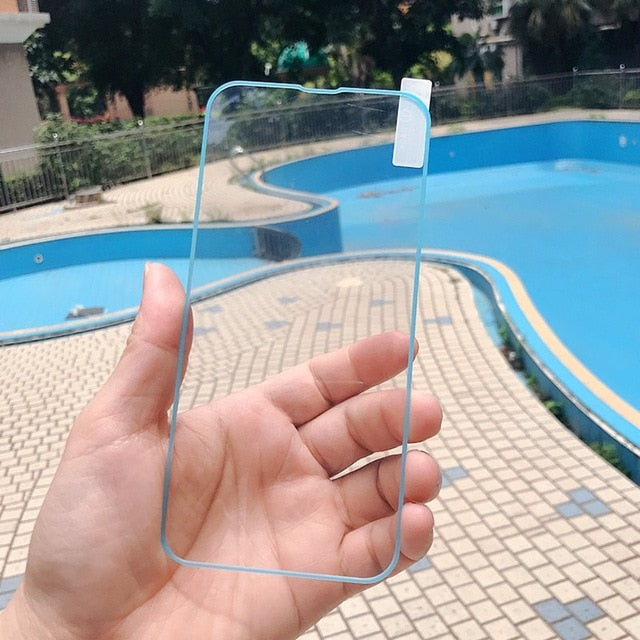 Skanto | Full Cover Luminous Tempered Glass iPhone Skjermbeskytter