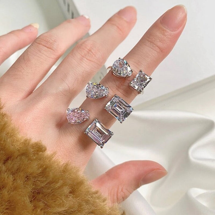 Skanto | Vanndrop Zircon Chic Justerbar Ring