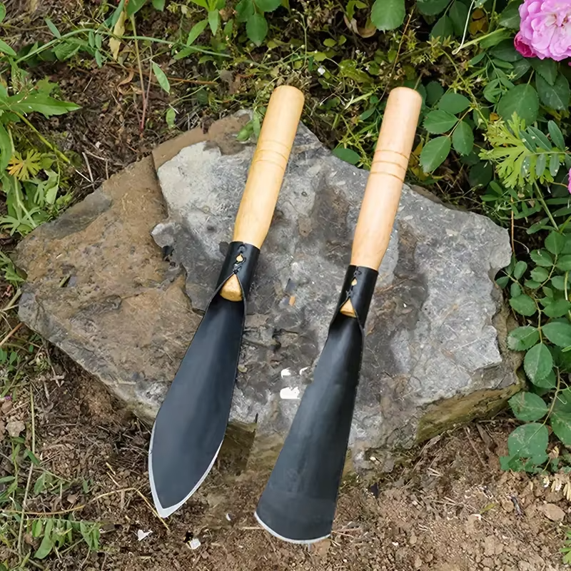 Skanto | Multifunksjonelt Hageverktøy Spade - Holdbar Stålspade for Presis Planting