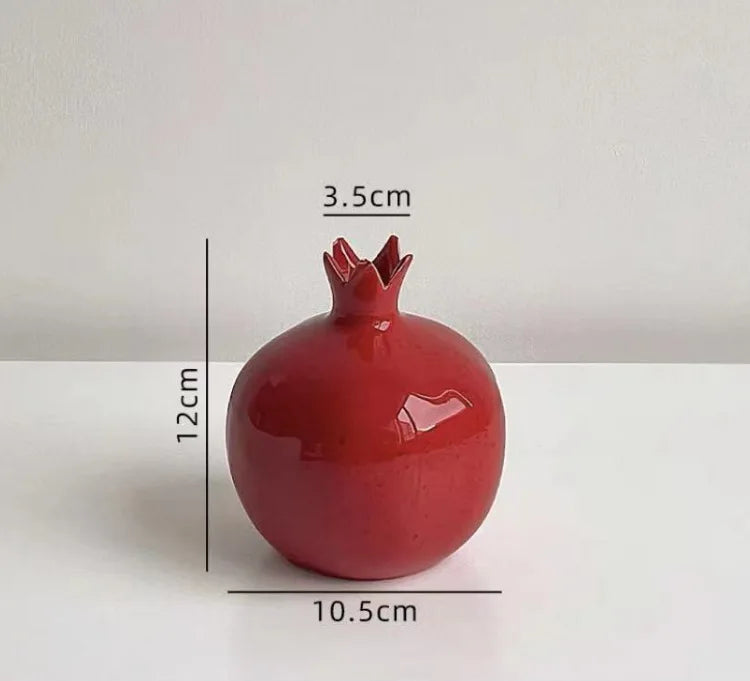 Keramisk Granateple Vase | Skanto