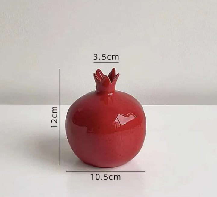 Keramisk Granateple Vase | Skanto