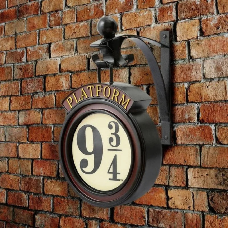 Skanto | Harry Potter 9 3/4 Figur Nattbord Lampe LED Magiske Vegglamper Plattform Hogwarts 3D Lampe Harrys Rom Dekorasjon Barne Bursdagsgave