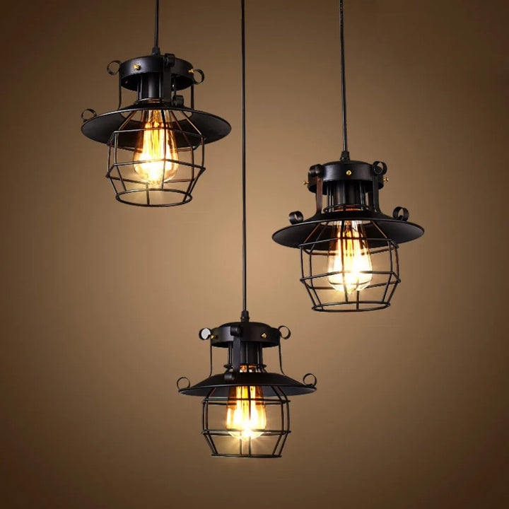 Skanto | Norah Retro-Industriell Pendellampe