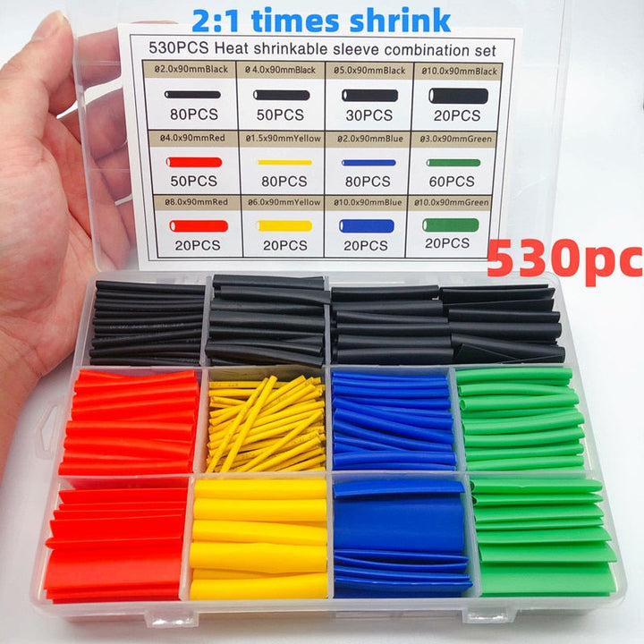 530Pcs Fargerik Isolert DIY CaSkantoe Fix Kit | Skanto
