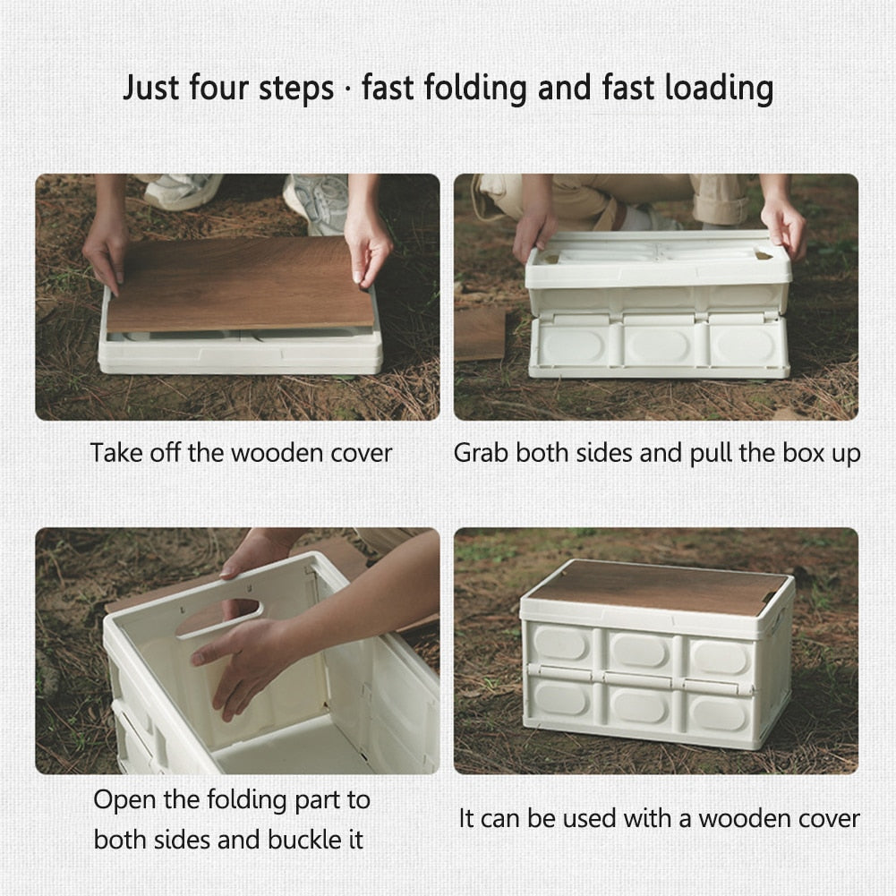 Foldbar Camping Oppbevaringsboks⁠ | Skanto