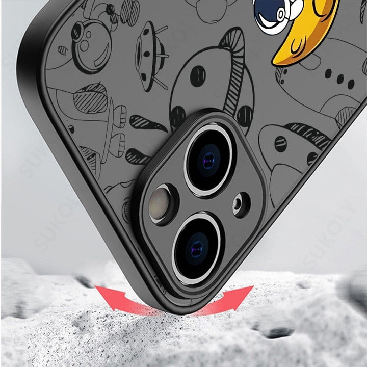 Skanto | Space Road Relax Astronaut iPhone-deksel