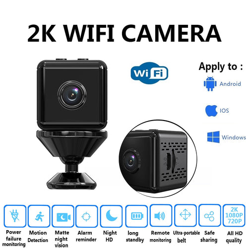 Skanto | Mini HD Bevegelsesdeteksjon Wifi Kamera