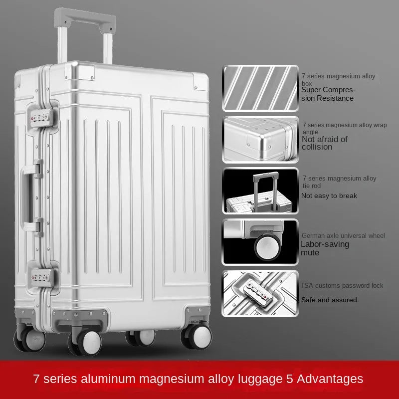 Skanto | Aluminium-Magnesium Forretningsveske – Berlin